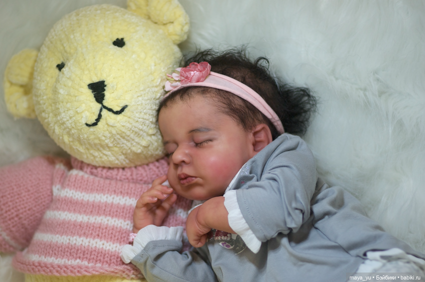 Милая спящая LouLou — Куклы Реборн (Reborn): работы мастеров (фото 10)