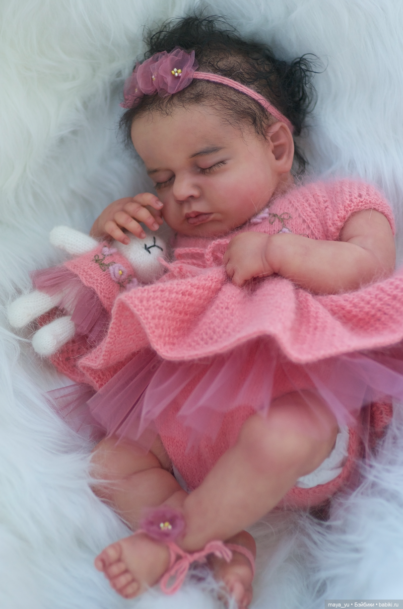 Милая спящая LouLou — Куклы Реборн (Reborn): работы мастеров