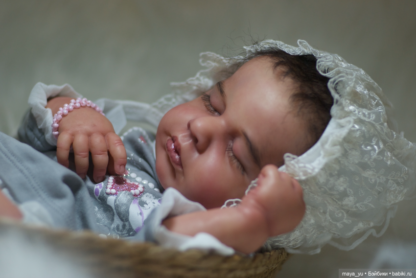 Милая спящая LouLou — Куклы Реборн (Reborn): работы мастеров