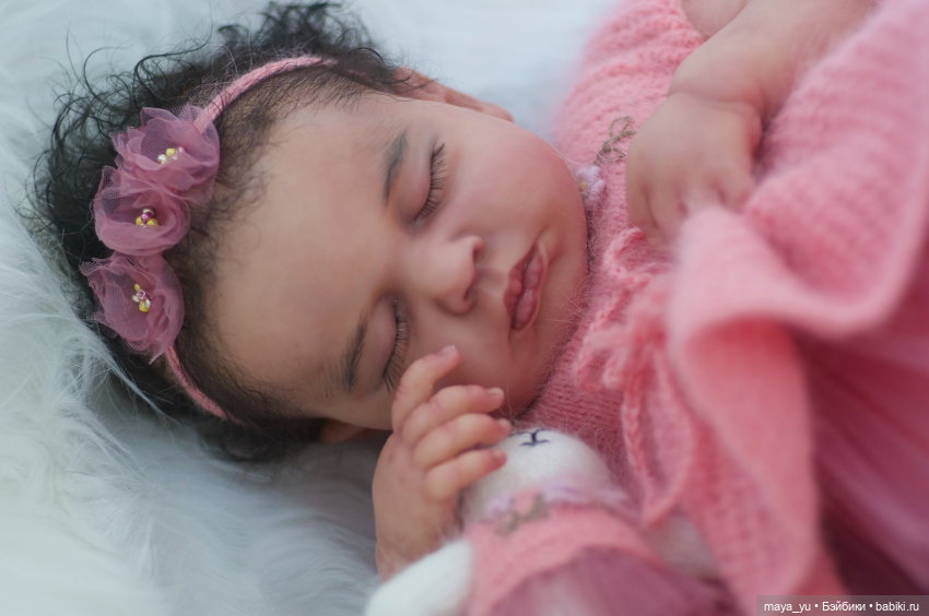 Милая спящая LouLou — Куклы Реборн (Reborn): работы мастеров