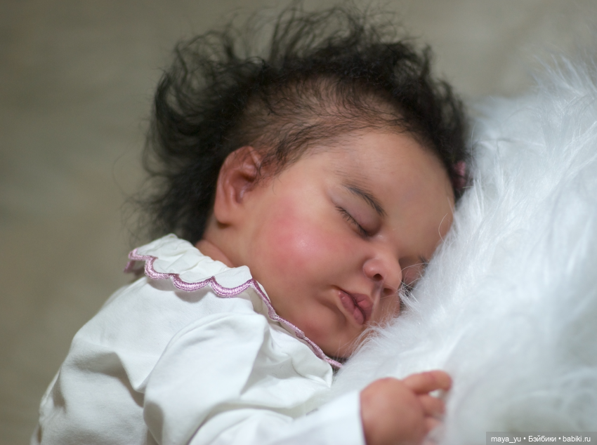Милая спящая LouLou — Куклы Реборн (Reborn): работы мастеров (фото 7)