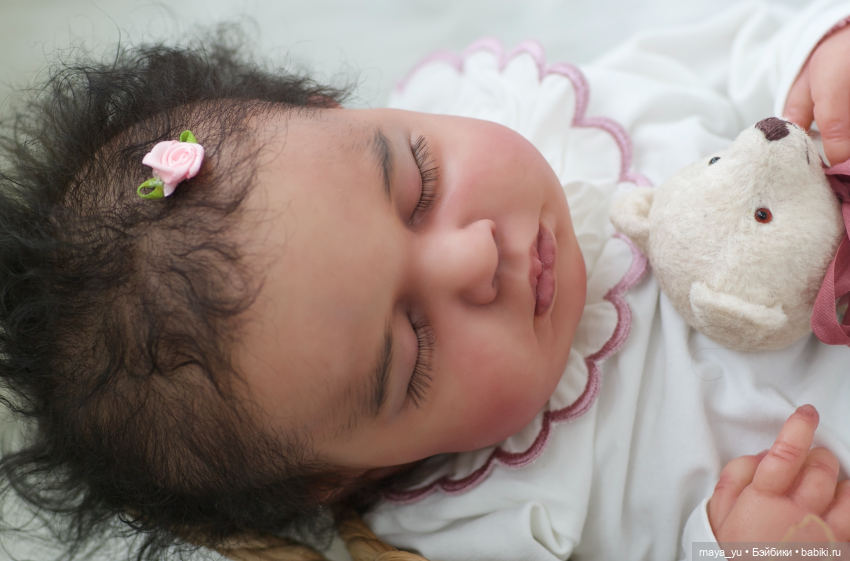 Милая спящая LouLou — Куклы Реборн (Reborn): работы мастеров (фото 5)