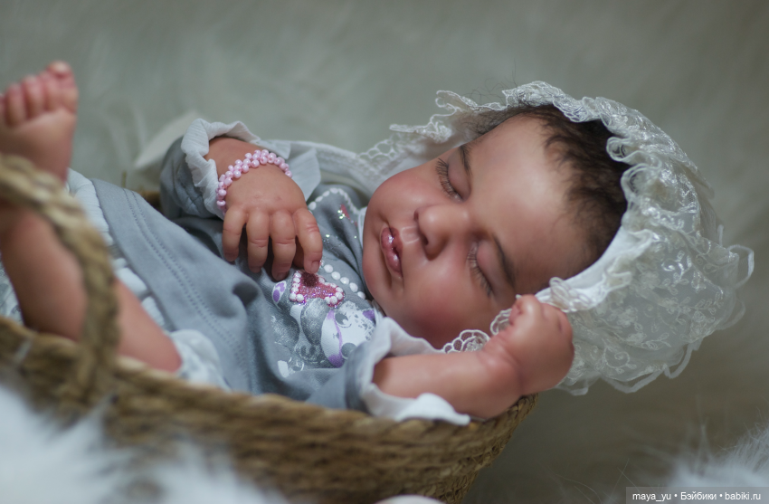 Милая спящая LouLou — Куклы Реборн (Reborn): работы мастеров