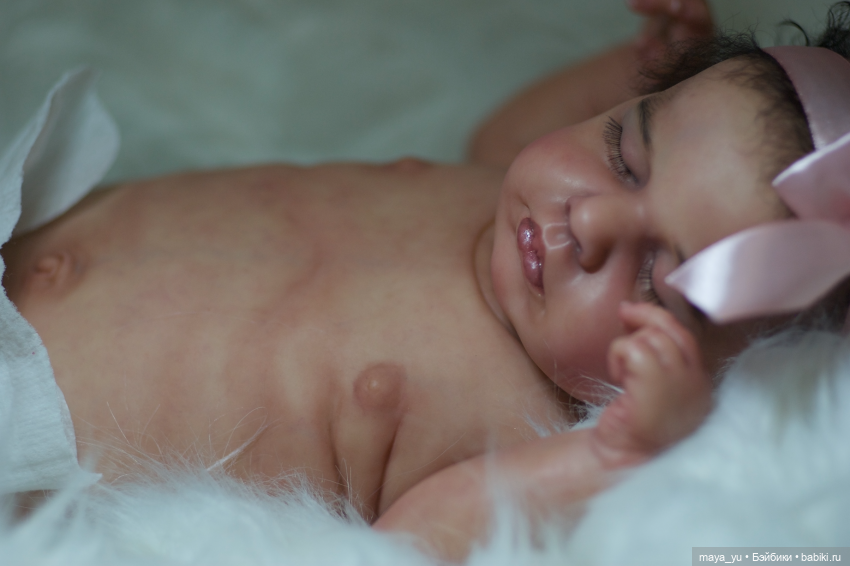 Милая спящая LouLou — Куклы Реборн (Reborn): работы мастеров