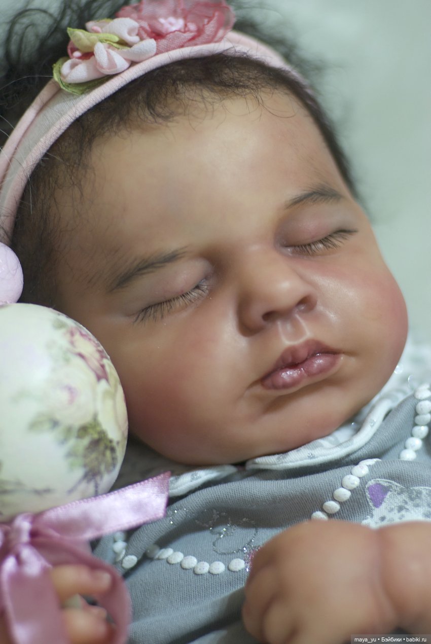 Милая спящая LouLou — Куклы Реборн (Reborn): работы мастеров