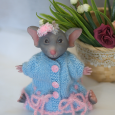 Кукла реборн Мышка