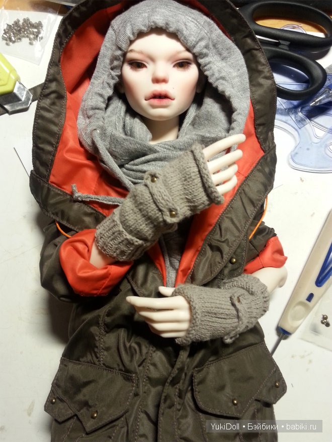 Авторская шарнирная BJD, YukiDoll, Катя (фото 2)