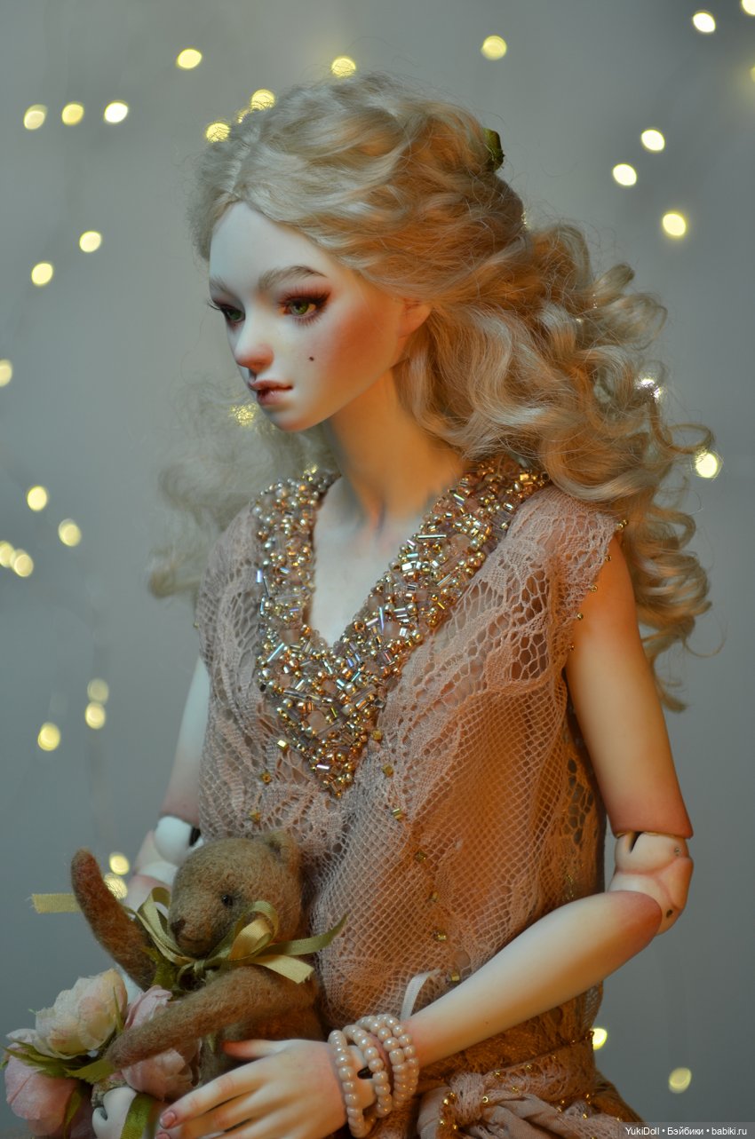 Ада, шарнирная фарфоровая кукла YukiDoll