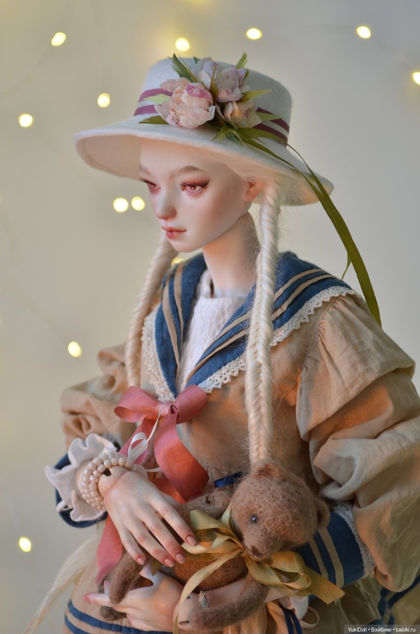 Ада, шарнирная фарфоровая кукла YukiDoll