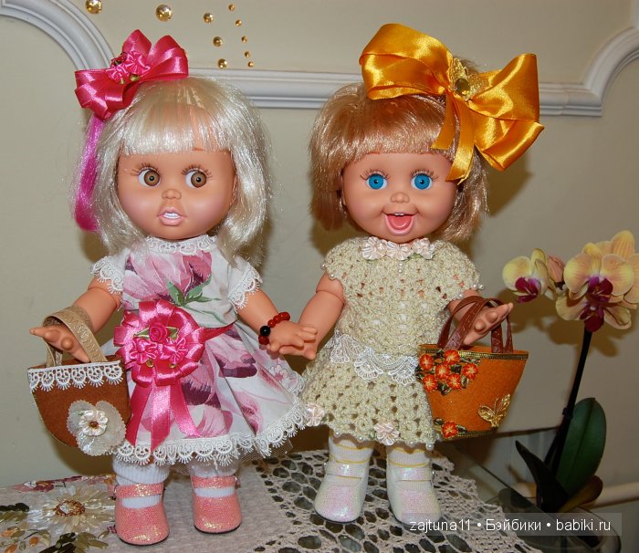 Мои куклены Galoob baby face