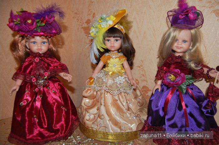 Мои куклены ПАОЛА РЕЙНА и наши вязалочки