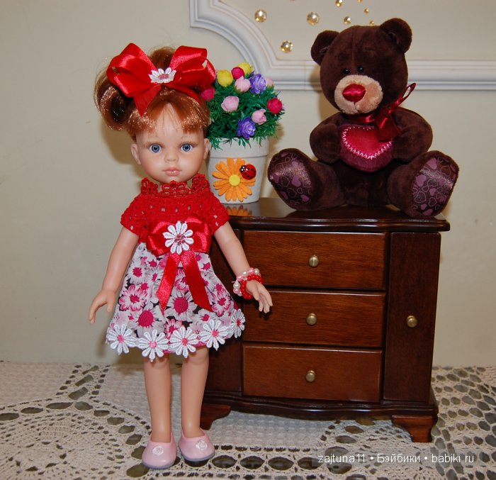 Мои куклены ПАОЛА РЕЙНА и наши вязалочки