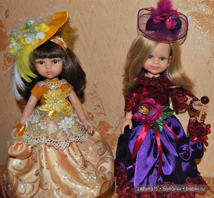 Мои куклены ПАОЛА РЕЙНА и наши вязалочки