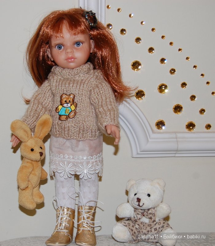 Мои куклены ПАОЛА РЕЙНА и наши вязалочки