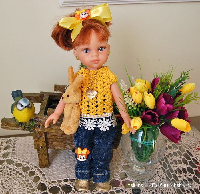 Наше Тюльпановое воскресенье! Одежда для кукол (фото 10)