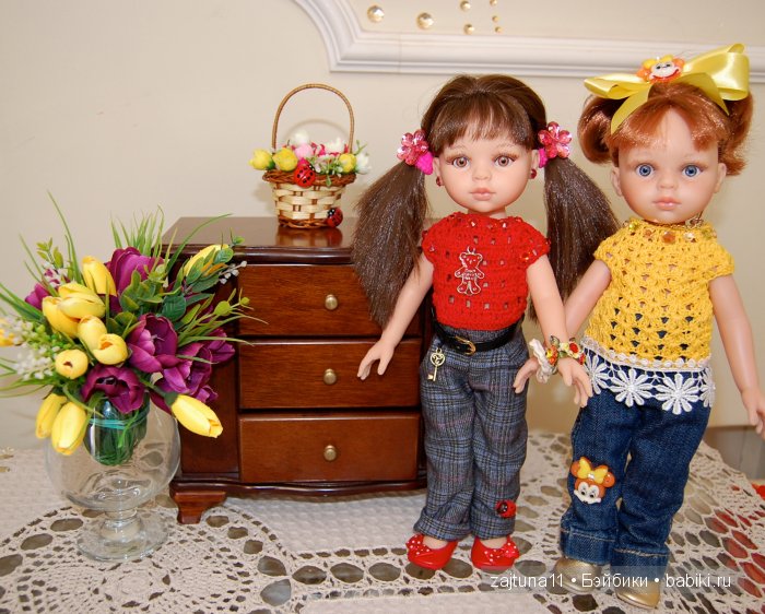 Наше Тюльпановое воскресенье! Одежда для кукол