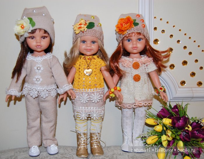 Мои Паолочки и их весенние наряды | Бэйбики Мои Паолочки и их весенние наряды