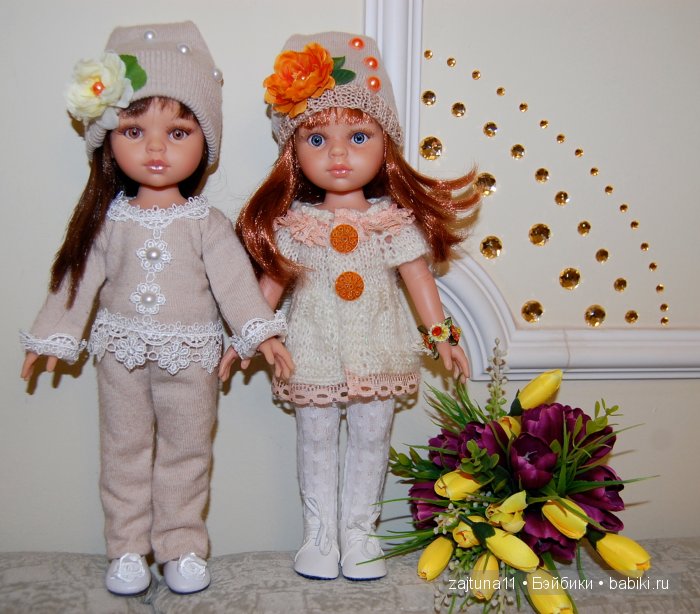 Мои Паолочки и их весенние наряды | Бэйбики Мои Паолочки и их весенние наряды