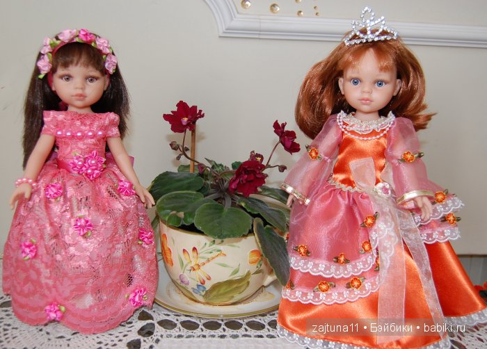 МОИ ЗОЛУШКИ собрались на бал. Куклы Паола Рейна