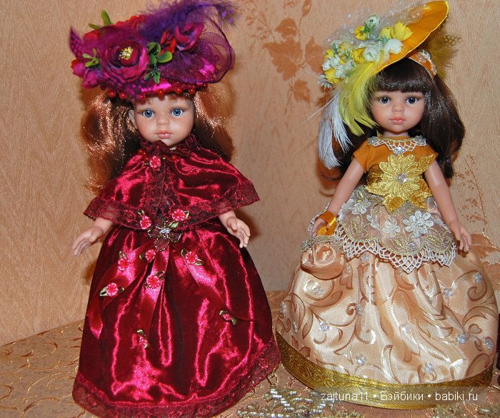 МОИ ЗОЛУШКИ собрались на бал. Куклы Паола Рейна (фото 7)