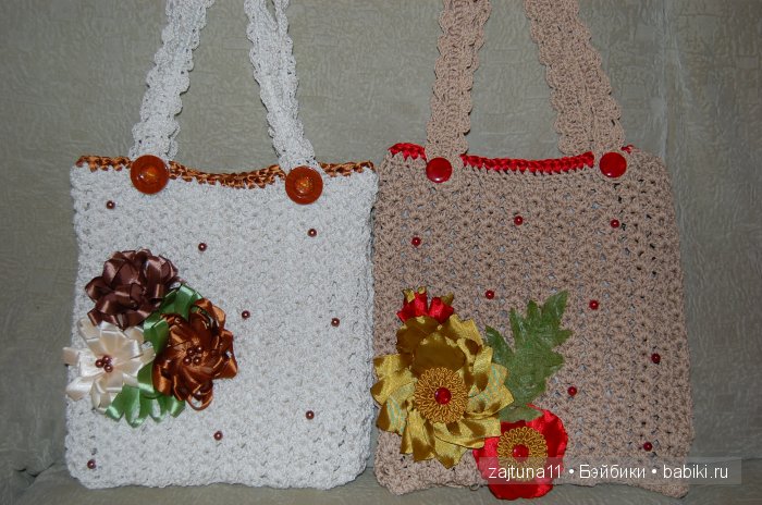 Мои вязанные сумочки — Другие хобби и увлечения: сад