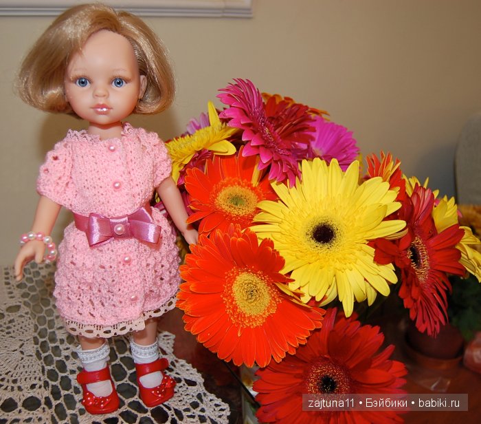 Розовый топик одежда для Паола Рейна