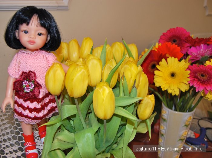 Розовый топик одежда для Паола Рейна