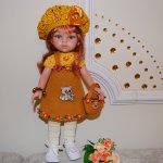 ФЕТРОВЫЕ рукоделки (одежда для кукол)