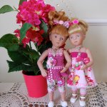 Мои МИНОШЕЧКИ крошечки ,лапочки куклы Kate Kruse MINOUCHE