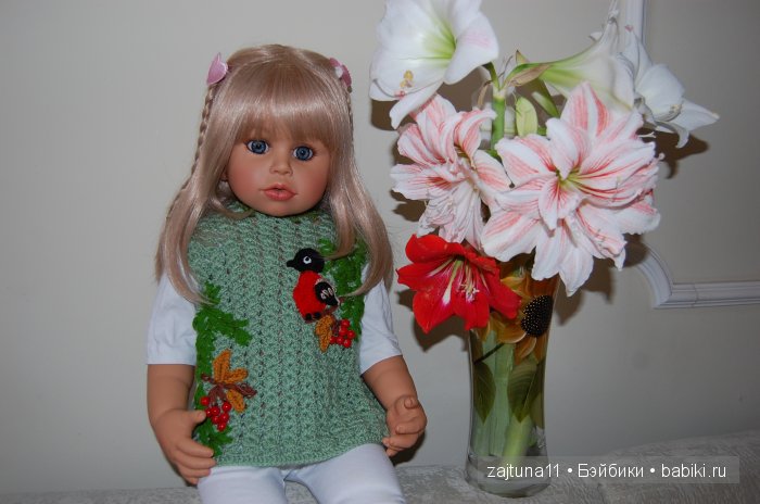 Моя слабость цветы и куклы (фото 5)