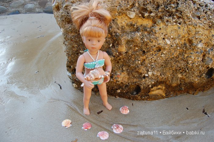 Моя София на Средиземном море. Игровые куклы Käthe Kruse. Minouche