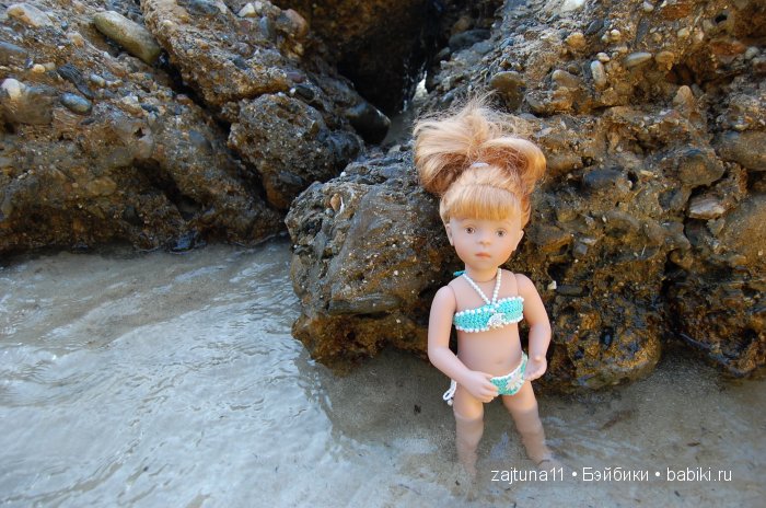 Моя София на Средиземном море. Игровые куклы Käthe Kruse. Minouche