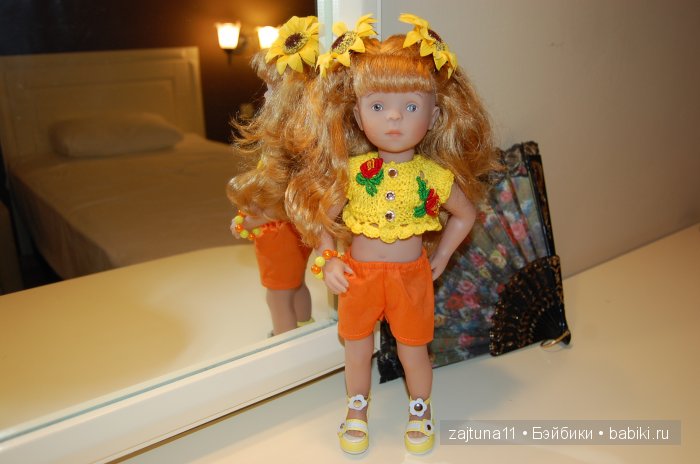Моя София на Средиземном море. Игровые куклы Käthe Kruse. Minouche (фото 5)