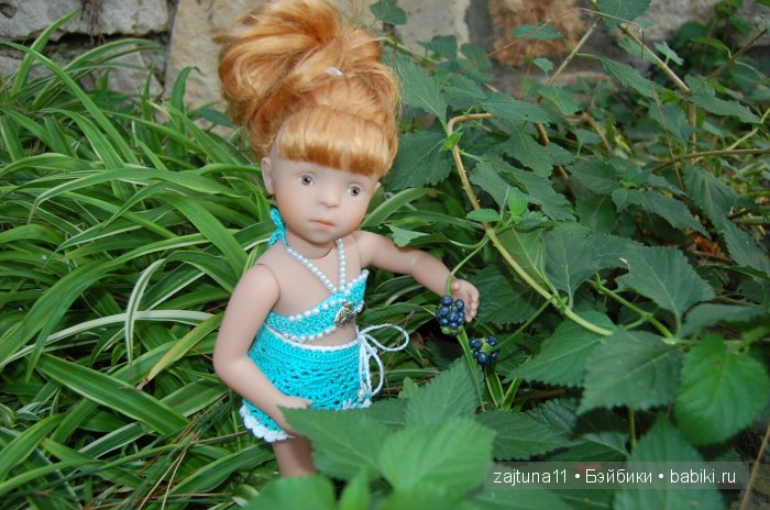 Моя София на Средиземном море. Игровые куклы Käthe Kruse. Minouche