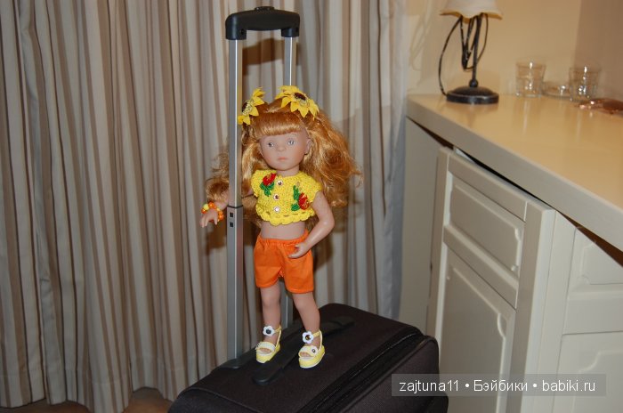 Моя София на Средиземном море. Игровые куклы Käthe Kruse. Minouche (фото 2)