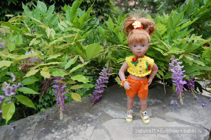 Моя София на Средиземном море. Игровые куклы Käthe Kruse. Minouche (фото 7)