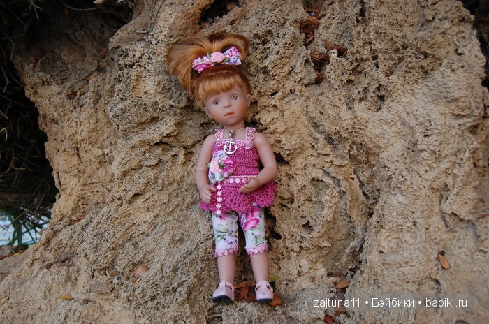 Моя София на Средиземном море. Игровые куклы Käthe Kruse. Minouche