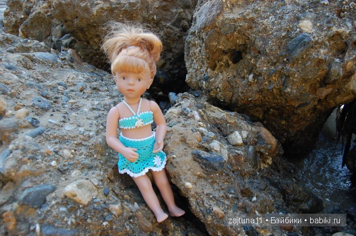 Моя София на Средиземном море. Игровые куклы Käthe Kruse. Minouche