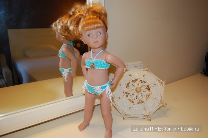 Моя София на Средиземном море. Игровые куклы Käthe Kruse. Minouche