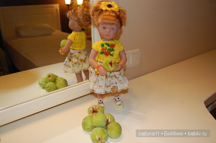 Моя София на Средиземном море. Игровые куклы Käthe Kruse. Minouche