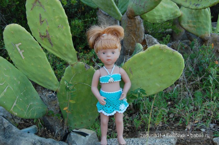 Моя София на Средиземном море. Игровые куклы Käthe Kruse. Minouche