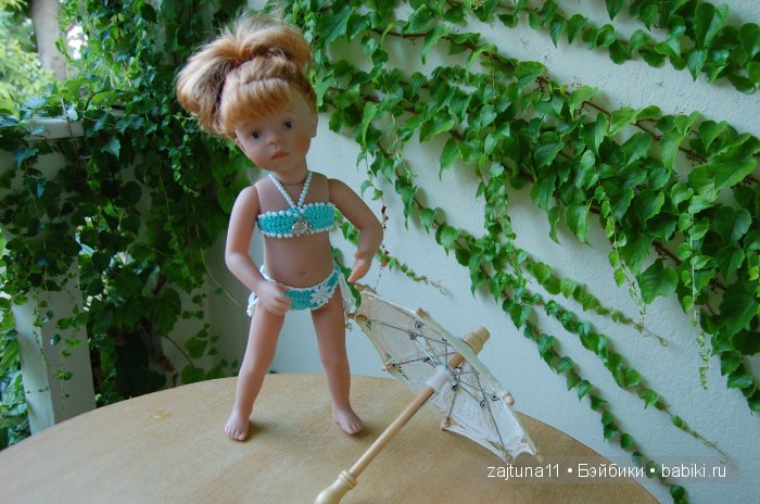 Моя София на Средиземном море. Игровые куклы Käthe Kruse. Minouche