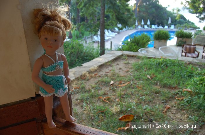Моя София на Средиземном море. Игровые куклы Käthe Kruse. Minouche