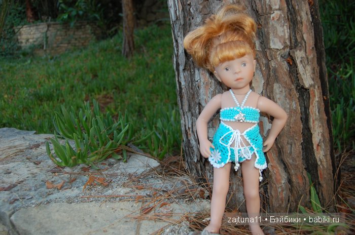 Моя София на Средиземном море. Игровые куклы Käthe Kruse. Minouche