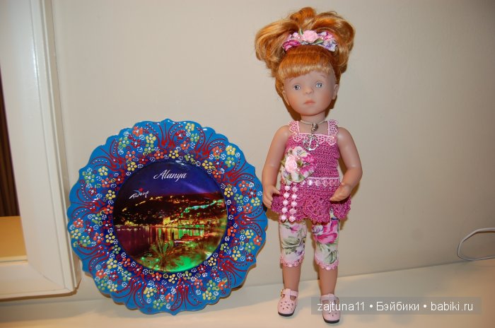 Моя София на Средиземном море. Игровые куклы Käthe Kruse. Minouche