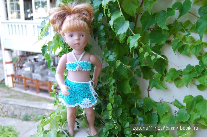 Моя София на Средиземном море. Игровые куклы Käthe Kruse. Minouche