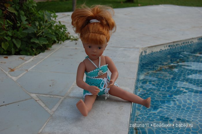 Моя София на Средиземном море. Игровые куклы Käthe Kruse. Minouche