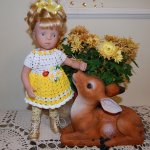 Мои любимые куклены и мои цветы