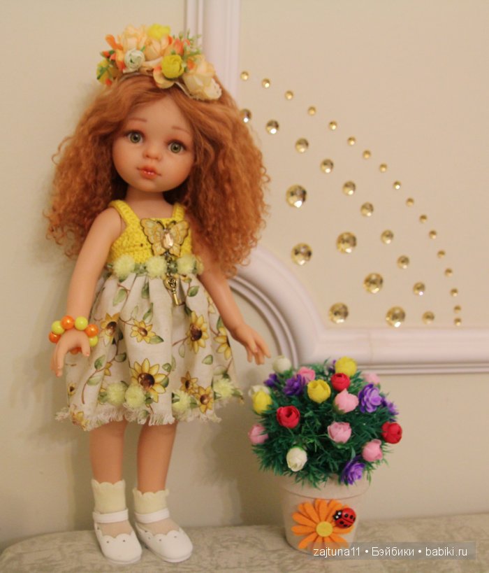 МОЯ любимка солнышко -девочка переделочка кукла Paola Reina | Бэйбики МОЯ любимка солнышко -девочка переделочка кукла Paola Reina (фото 6)