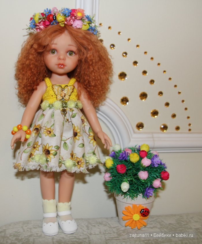 МОЯ любимка солнышко -девочка переделочка кукла Paola Reina | Бэйбики МОЯ любимка солнышко -девочка переделочка кукла Paola Reina (фото 5)